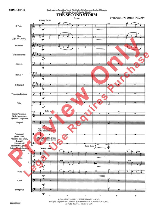 The Second Storm (Ivan) 總譜 | 小雅音樂 Hsiaoya Music