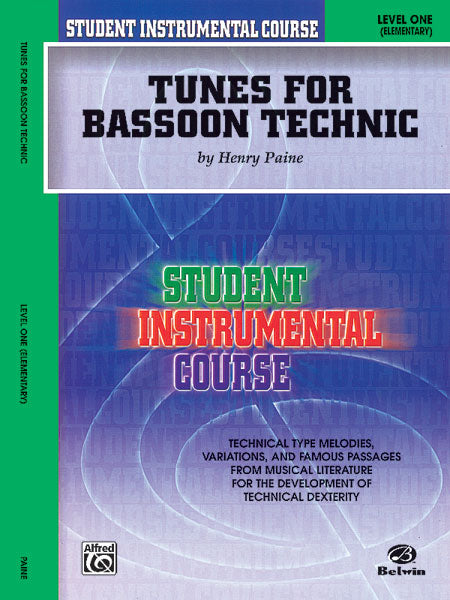 Student Instrumental Course: Tunes for Bassoon Technic, Level I 低音管 | 小雅音樂 Hsiaoya Music