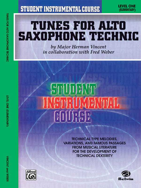 Student Instrumental Course: Tunes for Alto Saxophone Technic, Level I 中音薩氏管 | 小雅音樂 Hsiaoya Music