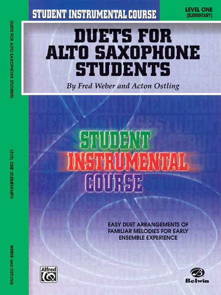 Student Instrumental Course: Duets for Alto Saxophone Students, Level I 二重奏 中音薩氏管 | 小雅音樂 Hsiaoya Music