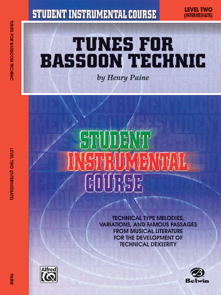 Student Instrumental Course: Tunes for Bassoon Technic, Level II 低音管 | 小雅音樂 Hsiaoya Music