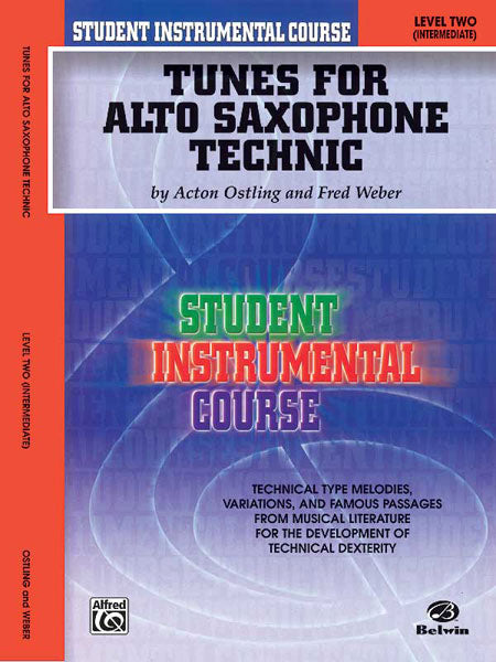 Student Instrumental Course: Tunes for Alto Saxophone Technic, Level II 中音薩氏管 | 小雅音樂 Hsiaoya Music