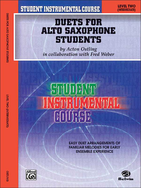 Student Instrumental Course: Duets for Alto Saxophone Students, Level II 二重奏 中音薩氏管 | 小雅音樂 Hsiaoya Music