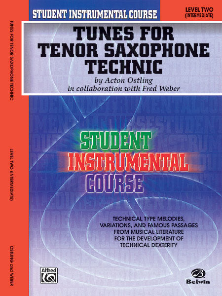 Student Instrumental Course: Tunes for Tenor Saxophone Technic, Level II 薩氏管 | 小雅音樂 Hsiaoya Music