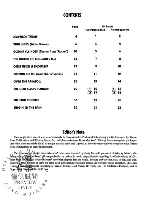 Boom Boom! Popular Movie and TV Songs For Boomwhackers® Musical Tubes | 小雅音樂 Hsiaoya Music