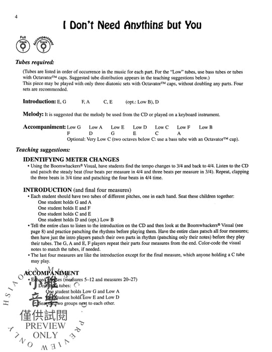 Boom Boom! Boomwhackers® on Broadway For Boomwhackers® Musical Tubes 百老匯 | 小雅音樂 Hsiaoya Music