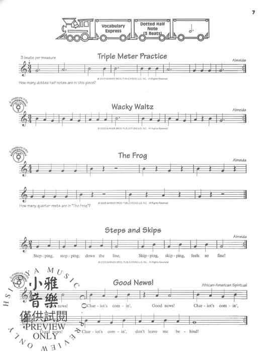 Recorder Express Soprano Recorder Method for Classroom or Individual Use | 小雅音樂 Hsiaoya Music