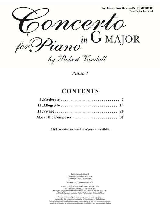 Concerto in G Major 協奏曲 | 小雅音樂 Hsiaoya Music