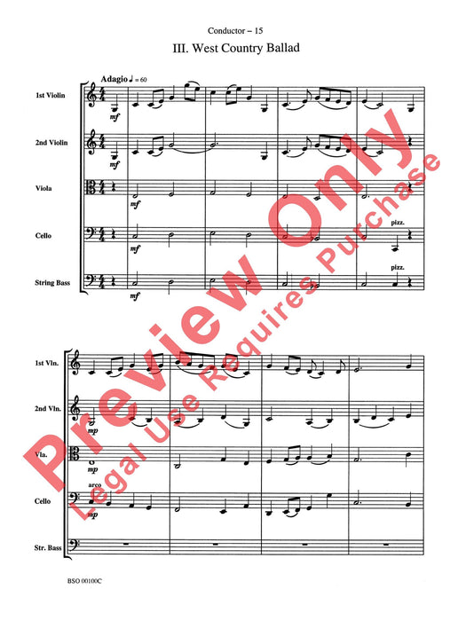 Knightsbridge Suite 組曲 總譜 | 小雅音樂 Hsiaoya Music