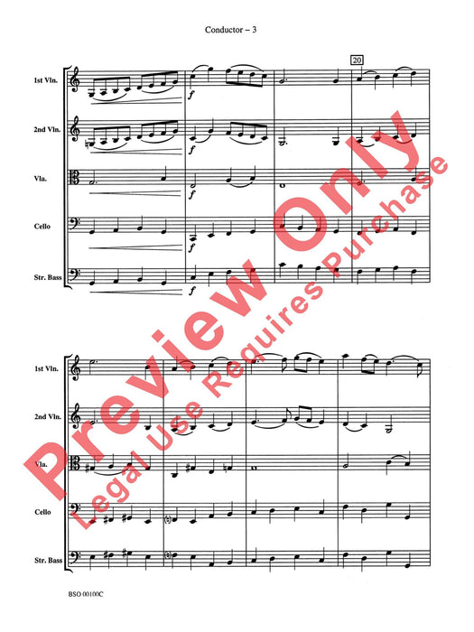 Knightsbridge Suite 組曲 總譜 | 小雅音樂 Hsiaoya Music