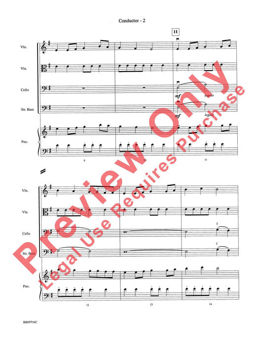 Tangents for Strings 弦樂 總譜 | 小雅音樂 Hsiaoya Music