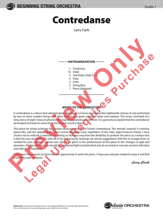 Contredanse | 小雅音樂 Hsiaoya Music