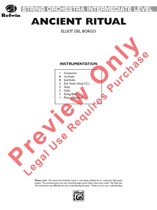 Ancient Ritual 總譜 | 小雅音樂 Hsiaoya Music