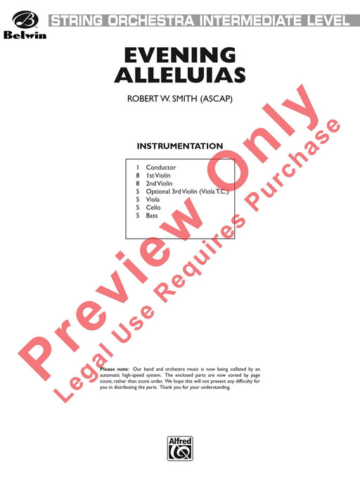 Evening Alleluias 總譜 | 小雅音樂 Hsiaoya Music