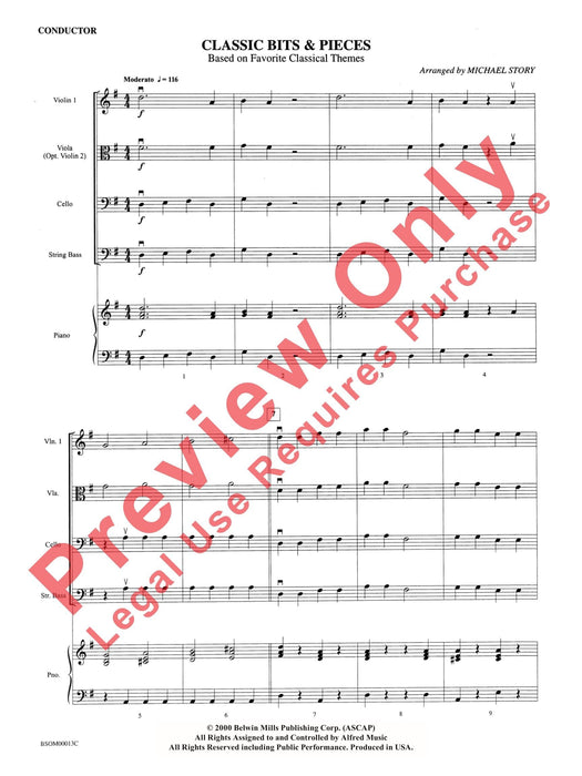 Classic Bits & Pieces 小品 總譜 | 小雅音樂 Hsiaoya Music