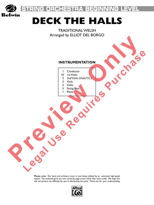 Deck the Halls 總譜 | 小雅音樂 Hsiaoya Music