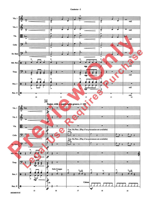 Serengeti Dreams (with Opt. Percussion Ensemble) 擊樂器 總譜 | 小雅音樂 Hsiaoya Music