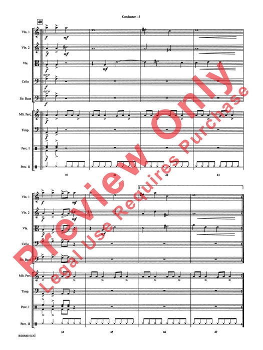 Serengeti Dreams (with Opt. Percussion Ensemble) 擊樂器 總譜 | 小雅音樂 Hsiaoya Music