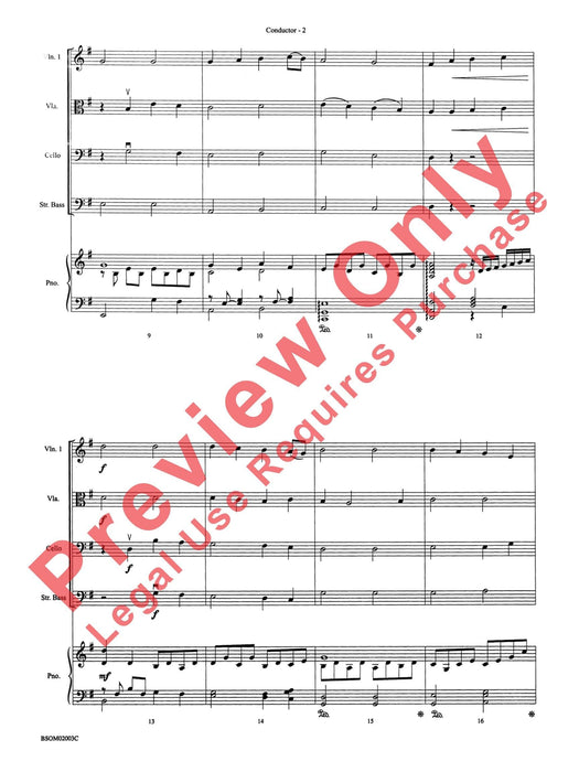 O Waly, Waly (The Water Is Wide) 總譜 | 小雅音樂 Hsiaoya Music