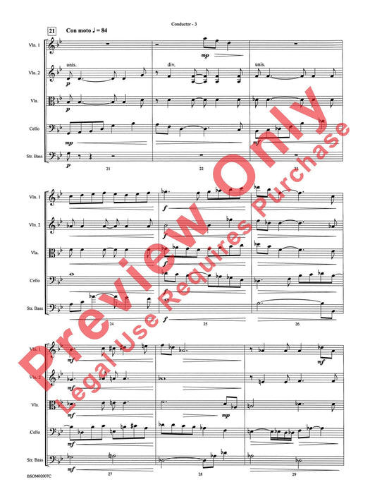 Serenade for String Orchestra 小夜曲 弦樂團 總譜 | 小雅音樂 Hsiaoya Music