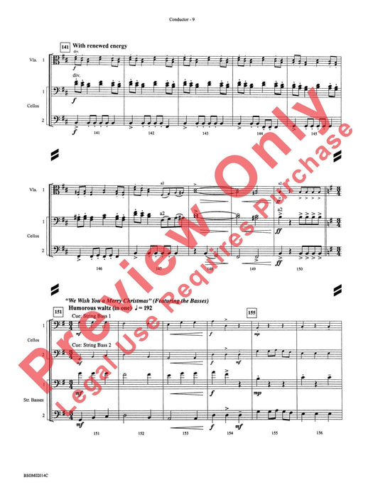 Christmas in the Round (A Holiday Prism for String Orchestra) 弦樂團 總譜 | 小雅音樂 Hsiaoya Music