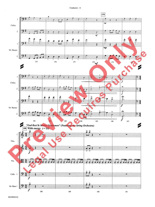 Christmas in the Round (A Holiday Prism for String Orchestra) 弦樂團 總譜 | 小雅音樂 Hsiaoya Music