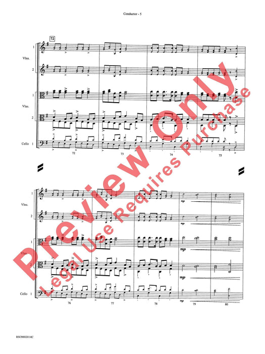 Christmas in the Round (A Holiday Prism for String Orchestra) 弦樂團 總譜 | 小雅音樂 Hsiaoya Music