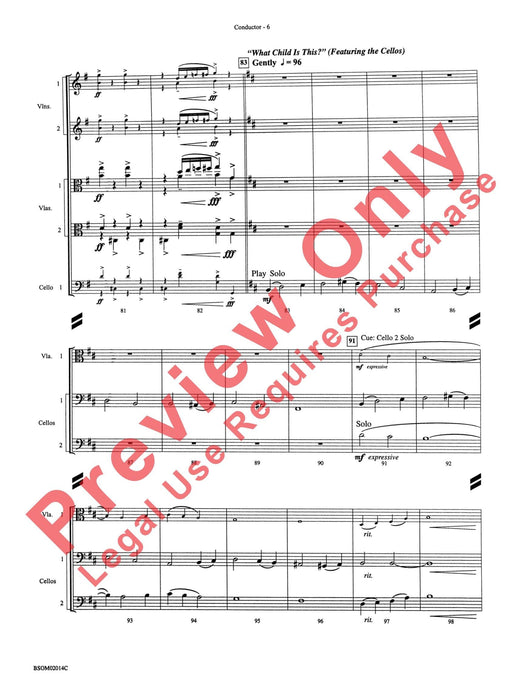 Christmas in the Round (A Holiday Prism for String Orchestra) 弦樂團 總譜 | 小雅音樂 Hsiaoya Music