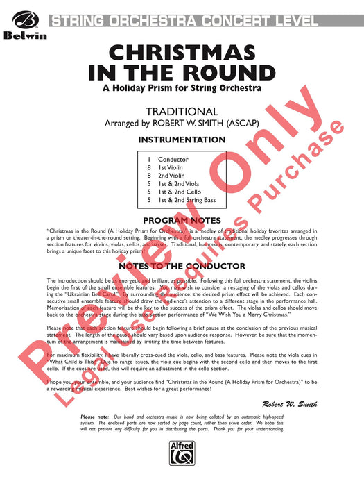 Christmas in the Round (A Holiday Prism for String Orchestra) 弦樂團 | 小雅音樂 Hsiaoya Music