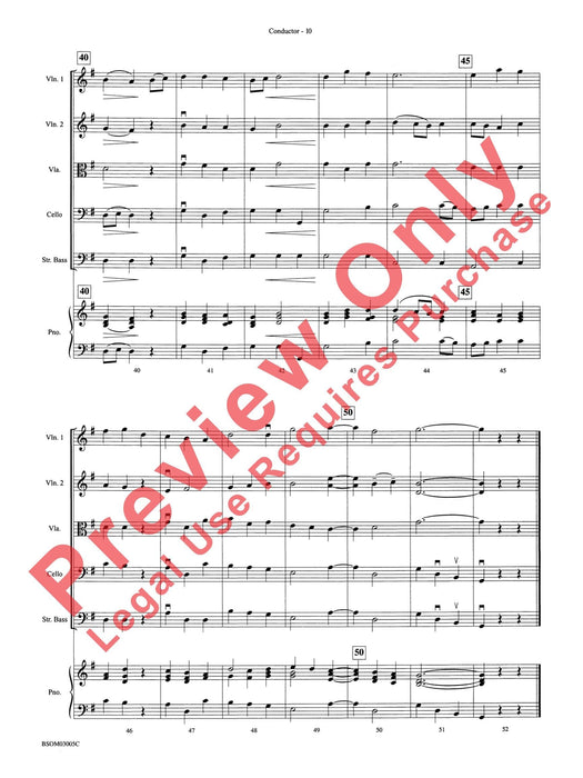 Dance Suite for Strings (I. Allemande, II. Sarabande, III. Gigue) 舞蹈組曲 弦樂 阿勒芒德薩拉班德 基格 總譜 | 小雅音樂 Hsiaoya Music