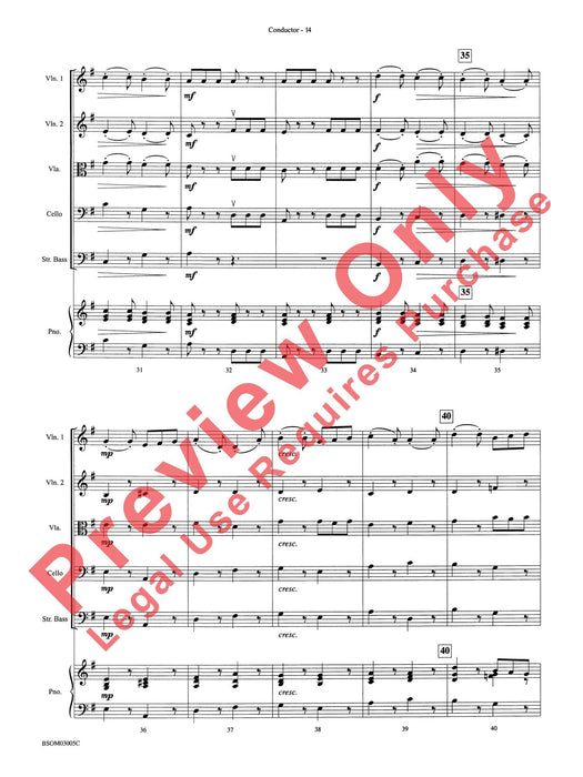 Dance Suite for Strings (I. Allemande, II. Sarabande, III. Gigue) 舞蹈組曲 弦樂 阿勒芒德薩拉班德 基格 總譜 | 小雅音樂 Hsiaoya Music