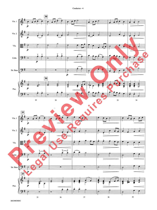 Dance Suite for Strings (I. Allemande, II. Sarabande, III. Gigue) 舞蹈組曲 弦樂 阿勒芒德薩拉班德 基格 總譜 | 小雅音樂 Hsiaoya Music