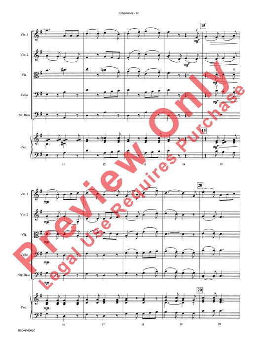 Dance Suite for Strings (I. Allemande, II. Sarabande, III. Gigue) 舞蹈組曲 弦樂 阿勒芒德薩拉班德 基格 | 小雅音樂 Hsiaoya Music