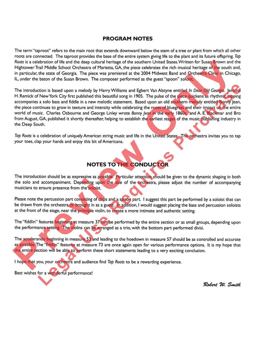 Tap Roots 總譜 | 小雅音樂 Hsiaoya Music