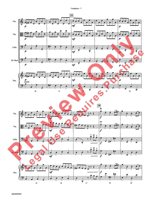 Belwin Beginning String Orchestra Kit #1 Featuring: King William's March / Minuet / Intrada 弦樂團 進行曲小步舞曲 總譜 | 小雅音樂 Hsiaoya Music