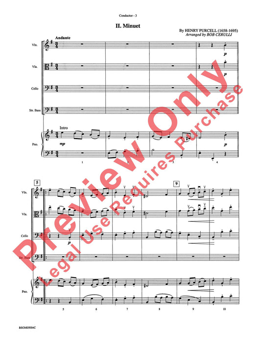 Belwin Beginning String Orchestra Kit #1 Featuring: King William's March / Minuet / Intrada 弦樂團 進行曲小步舞曲 | 小雅音樂 Hsiaoya Music