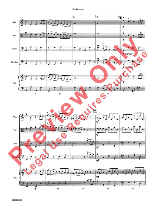 Belwin Beginning String Orchestra Kit #1 Featuring: King William's March / Minuet / Intrada 弦樂團 進行曲小步舞曲 | 小雅音樂 Hsiaoya Music