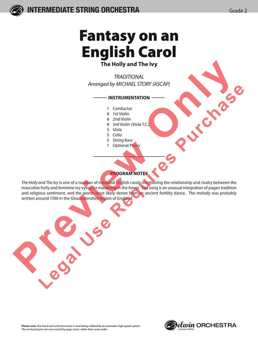 Fantasy on an English Carol (The Holly and the Ivy) 幻想曲 耶誕頌歌 | 小雅音樂 Hsiaoya Music