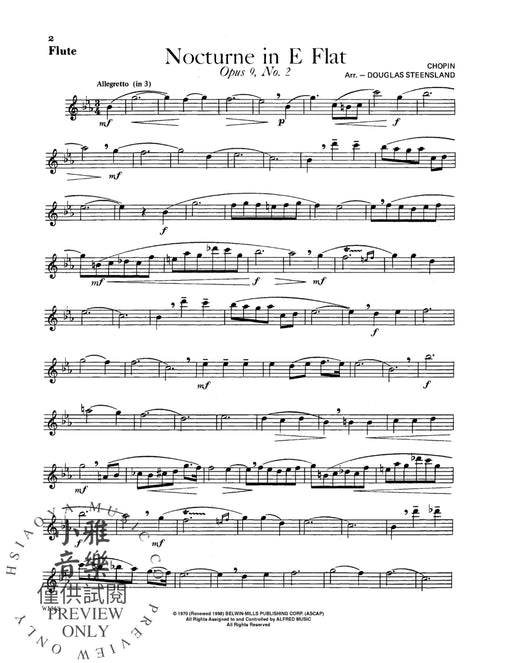 Nocturne in E-flat (Opus 9, No. 2) 蕭邦 夜曲 作品 | 小雅音樂 Hsiaoya Music