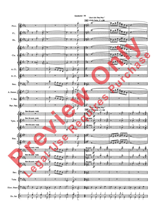 Big Band Spectacular A Medley for Concert Band 大樂隊 組合曲 室內管樂團 總譜 | 小雅音樂 Hsiaoya Music