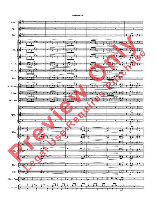 Big Band Spectacular A Medley for Concert Band 大樂隊 組合曲 室內管樂團 總譜 | 小雅音樂 Hsiaoya Music