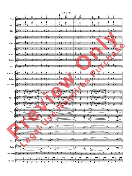 Big Band Spectacular A Medley for Concert Band 大樂隊 組合曲 室內管樂團 總譜 | 小雅音樂 Hsiaoya Music