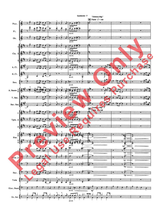 Big Band Spectacular A Medley for Concert Band 大樂隊 組合曲 室內管樂團 總譜 | 小雅音樂 Hsiaoya Music