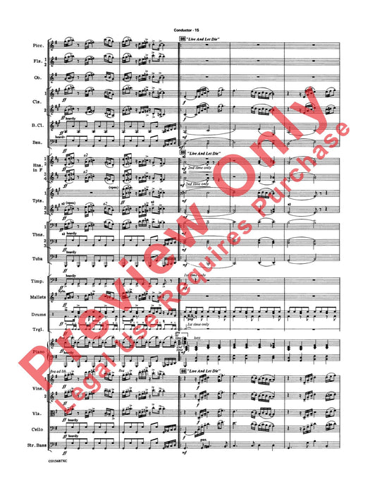 Themes from 007 A Medley for Orchestra 組合曲 管弦樂團 總譜 | 小雅音樂 Hsiaoya Music