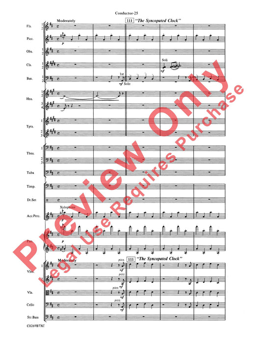 Leroy Anderson Favorites 總譜 | 小雅音樂 Hsiaoya Music