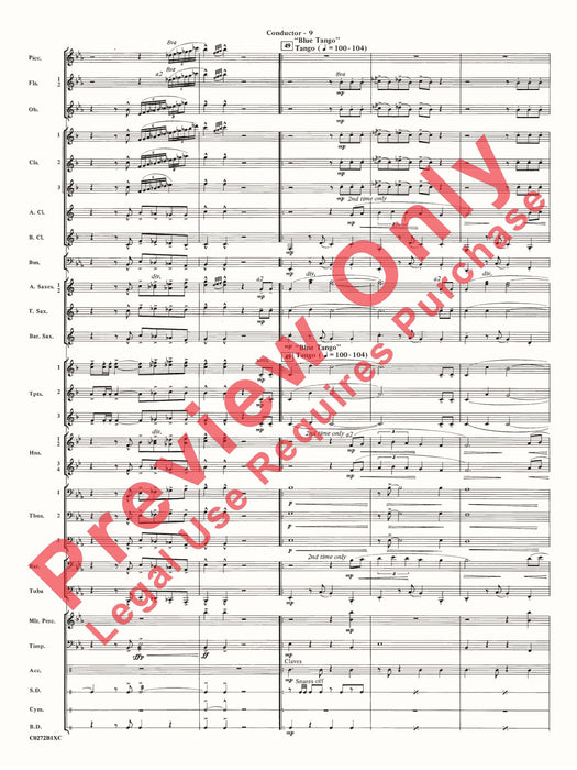 Leroy Anderson: A Legacy in Sound Featuring: Syncopated Clock / Blue Tango / Bugler's Holiday 探戈 總譜 | 小雅音樂 Hsiaoya Music