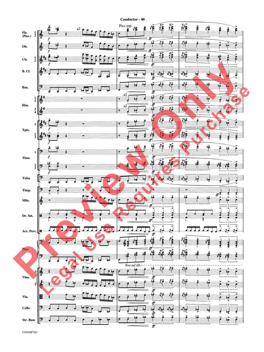 A Tribute to Henry Mancini 總譜 | 小雅音樂 Hsiaoya Music