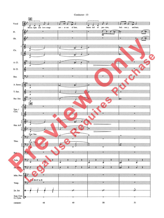 As Time Goes By Tenor Saxophone, Clarinet, Trombone or Vocal Solo 薩氏管 豎笛 長號 獨奏 總譜 | 小雅音樂 Hsiaoya Music