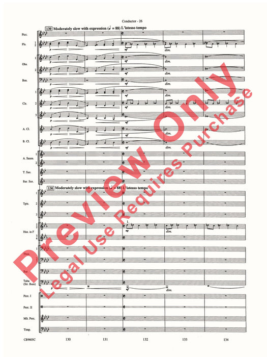 The Symphonic Gershwin Featuring: An American in Paris / Cuban Overture / Rhapsody in Blue 蓋希文 一個美國人在巴黎 序曲藍色狂想曲 總譜 | 小雅音樂 Hsiaoya Music