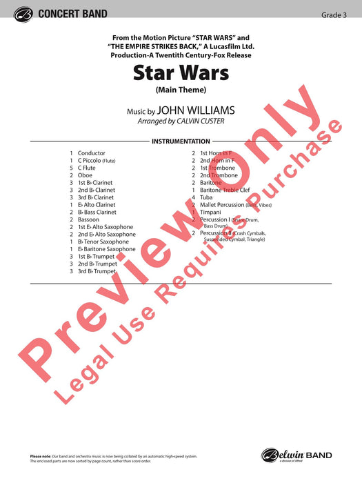 Star Wars® Main Theme 主題 總譜 | 小雅音樂 Hsiaoya Music